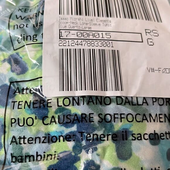 Isaac Mizrahi Elements Scoop-Neck Long-Sleeve Tunic - Picture 6 of 6